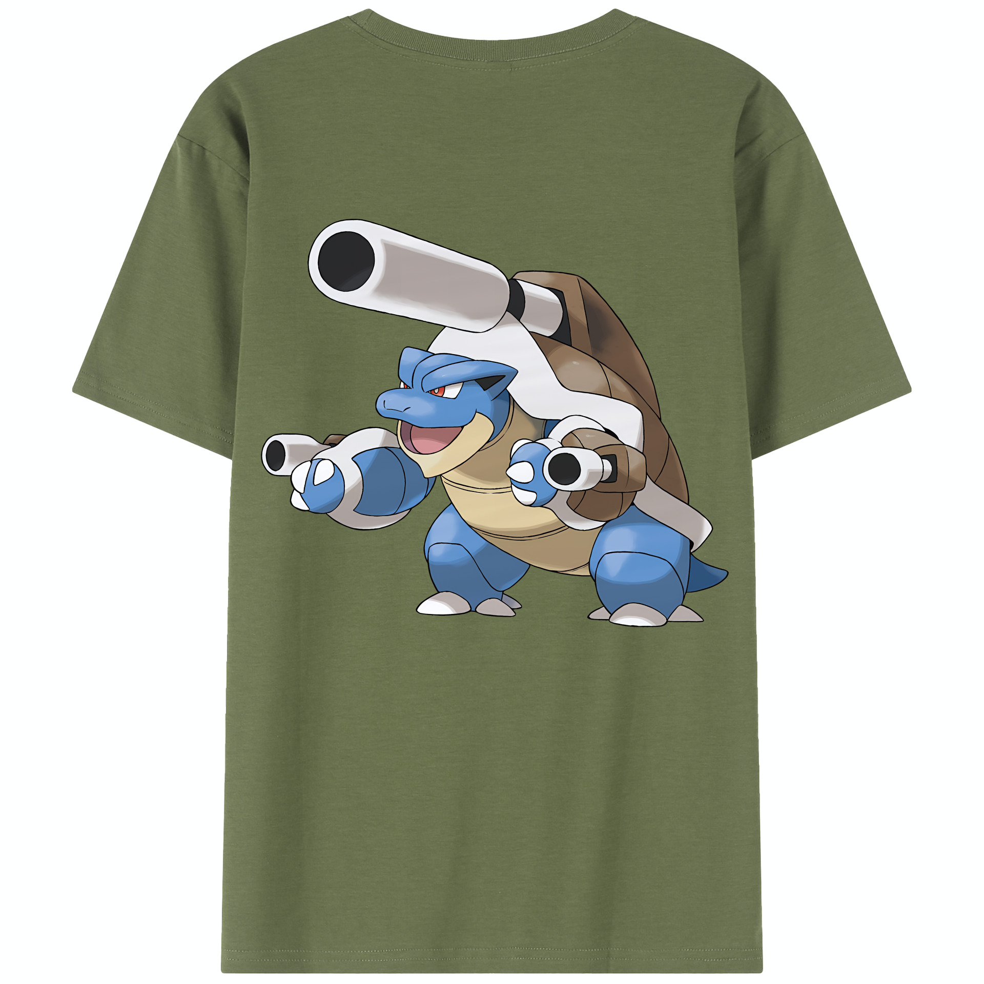 （画像用） ポケットモンスター Pokémon 綿100％半袖Tシャツ（背面プリント）